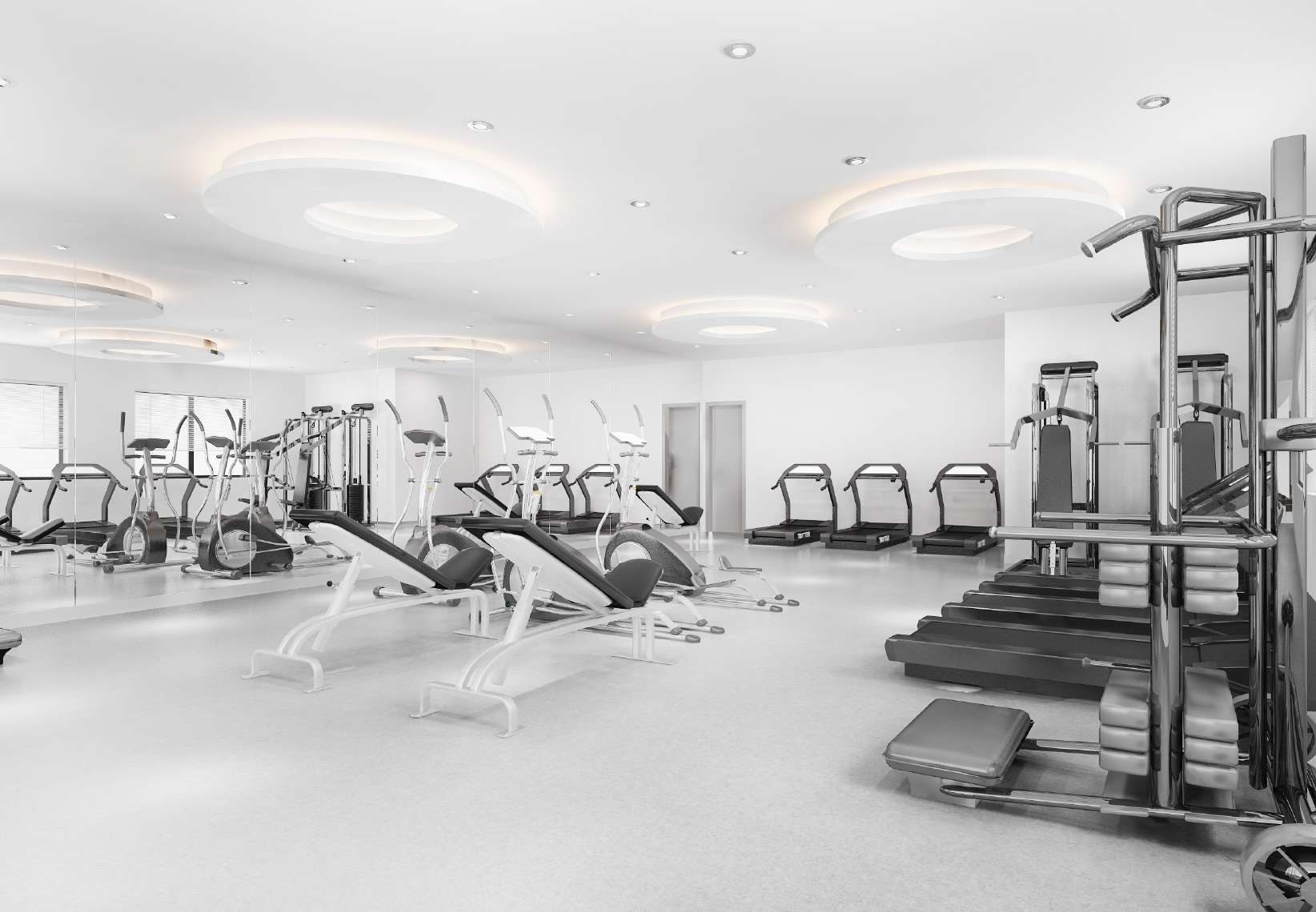 La salle de gym